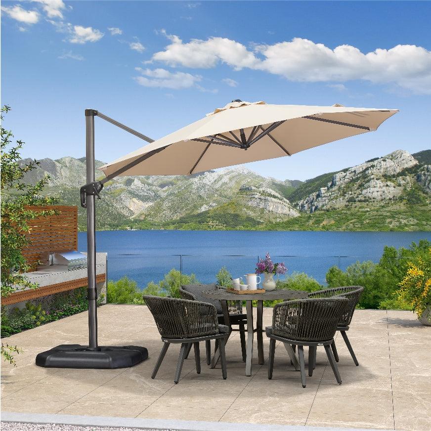 Clearance - PURPLE LEAF OPEN BOX 10 / 11 ft Patio Outdoor Garden Umbrella - Image 39
