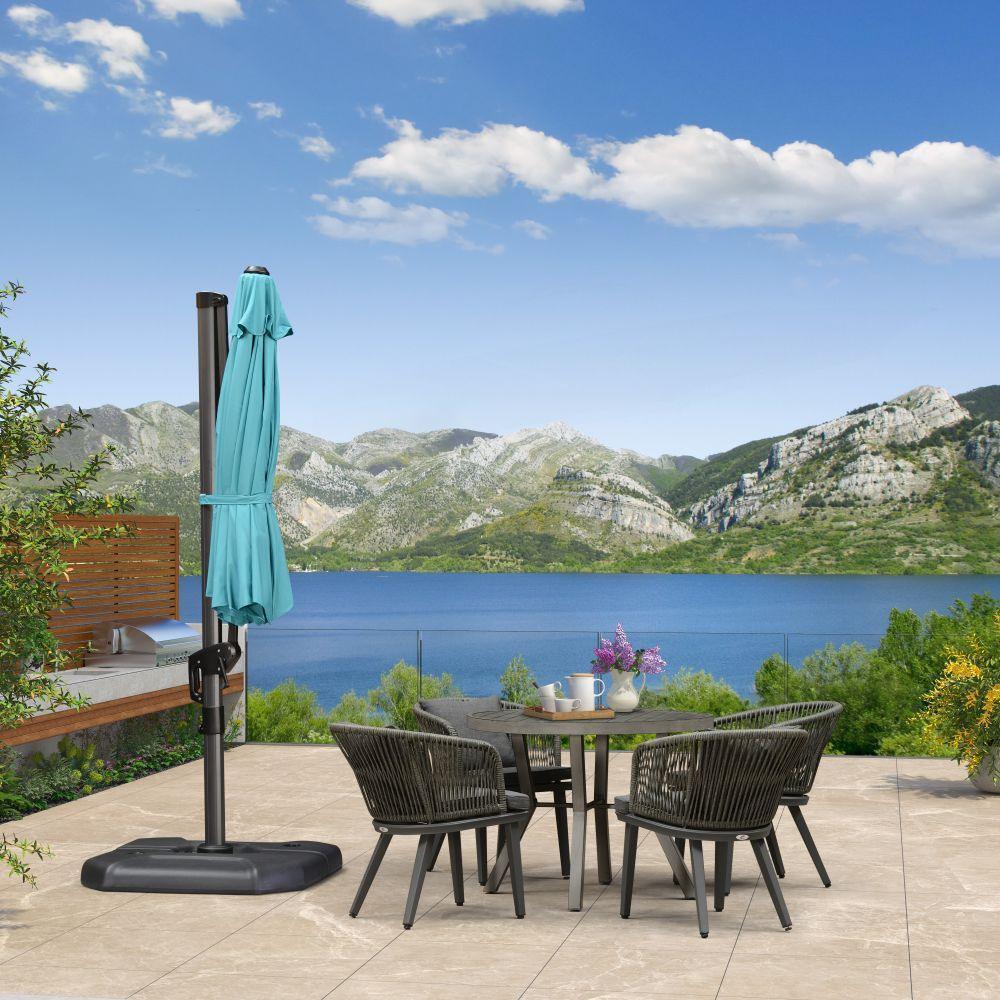 Clearance - PURPLE LEAF OPEN BOX 10 / 11 ft Patio Outdoor Garden Umbrella - Image 63