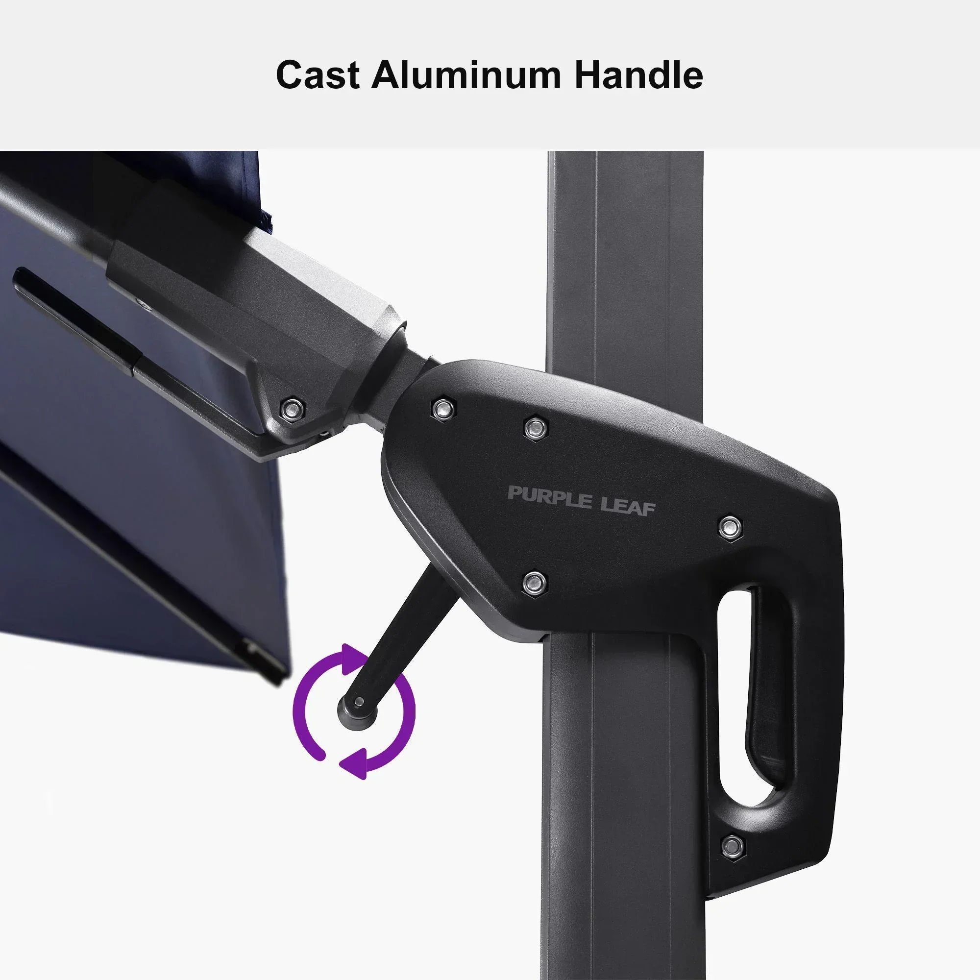 PURPLE LEAF Best Value Cantilever Patio Umbrella with Left-Right Tilt and 360° Swivel - Image 121