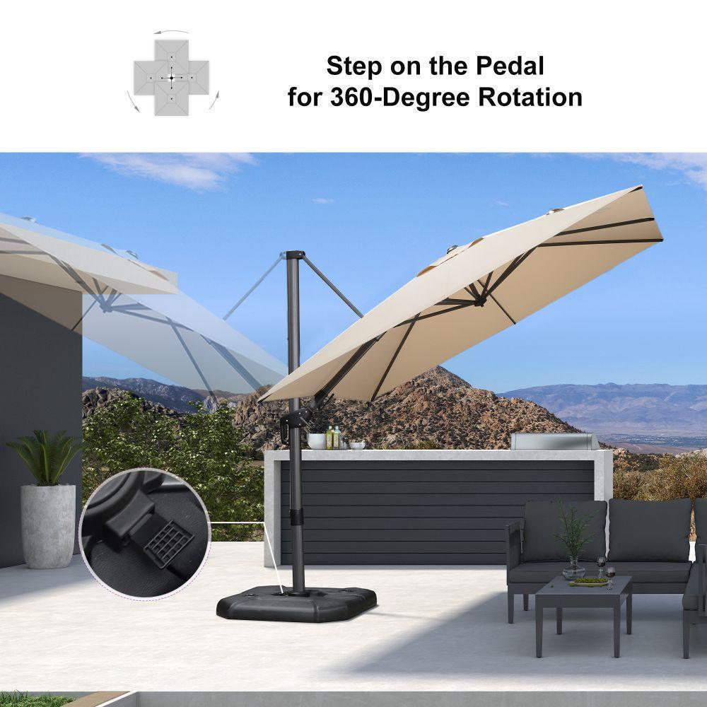 PURPLE LEAF Best Value Cantilever Patio Umbrella with Left-Right Tilt and 360° Swivel - Image 159