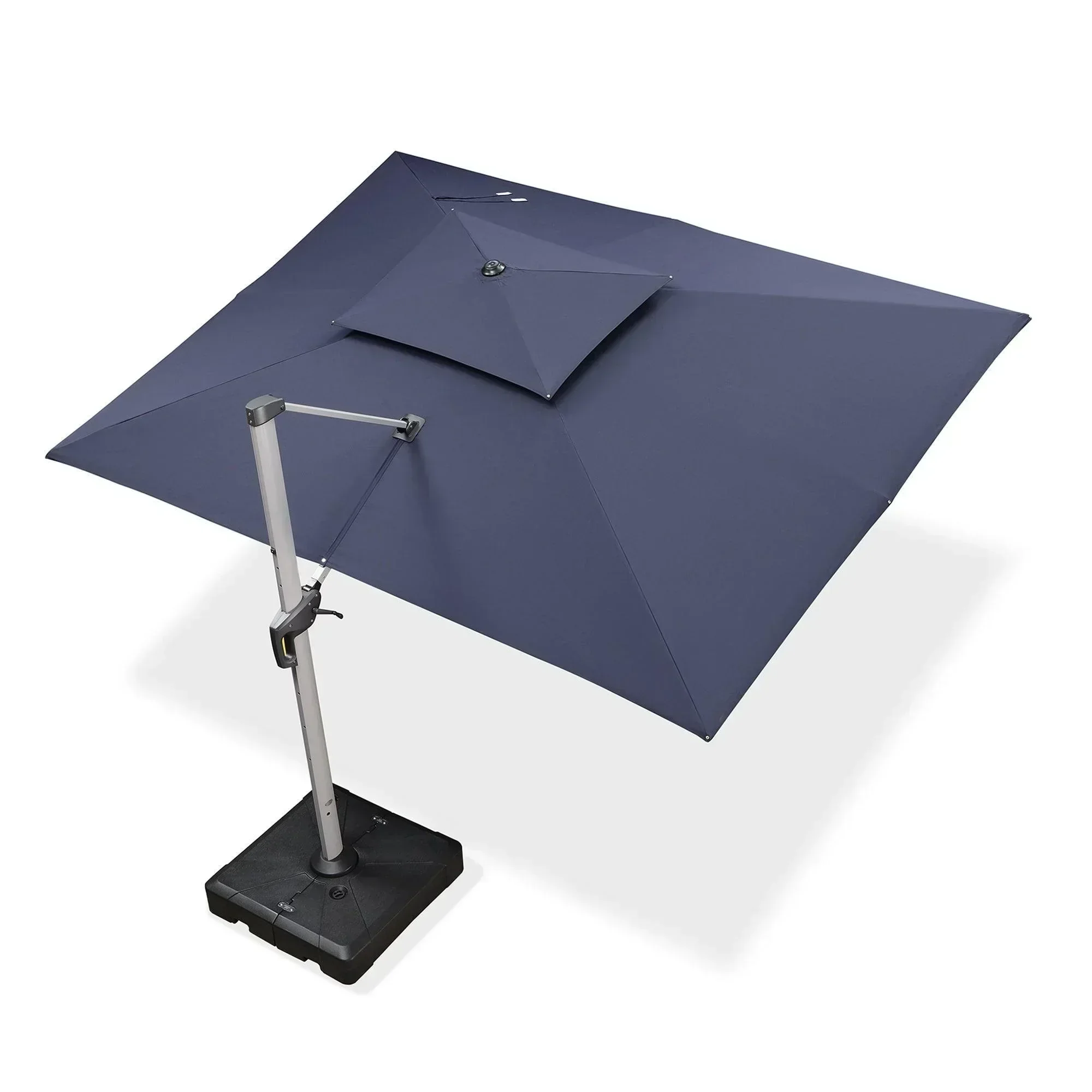 PURPLE LEAF Large Rectangular Porch Umbrella Outside Cantilever Patio Yard Umbrella - Image 99