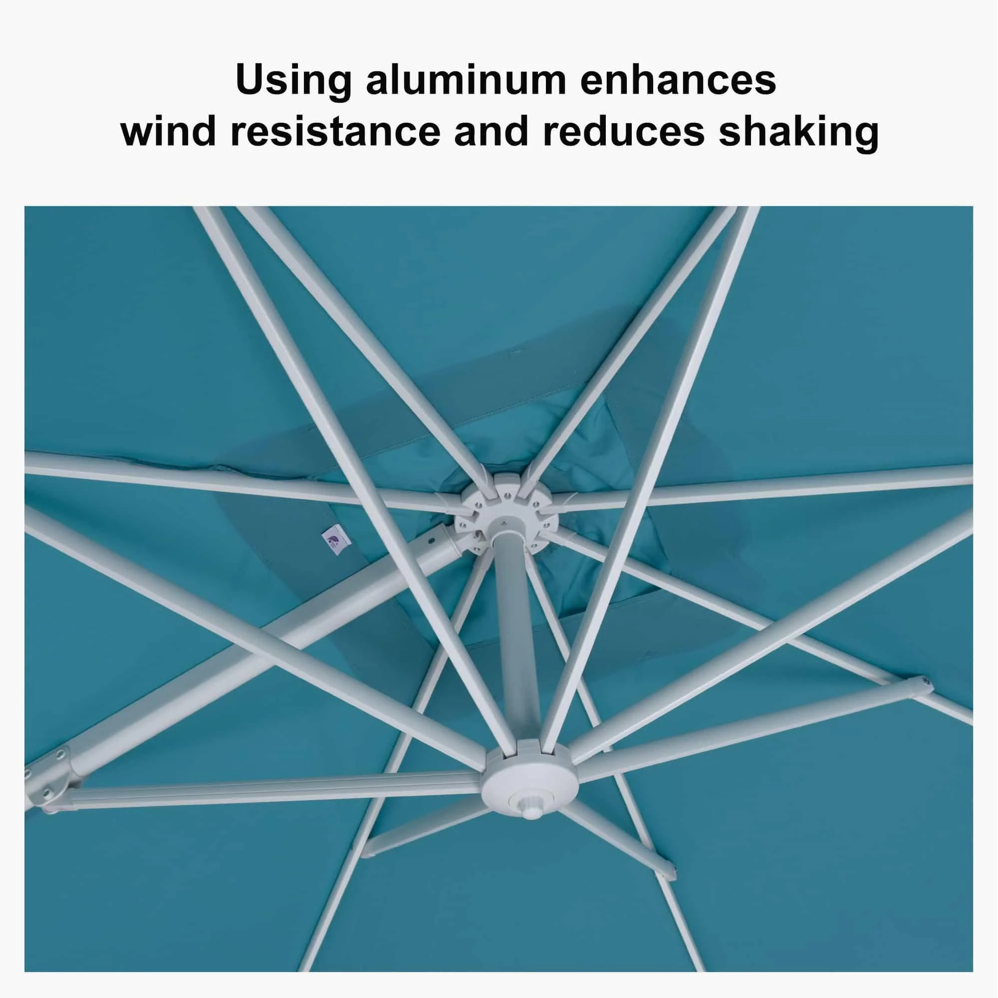 PURPLE LEAF White Outdoor Patio Umbrella Economical Large Patio Umbrellas - Image 108