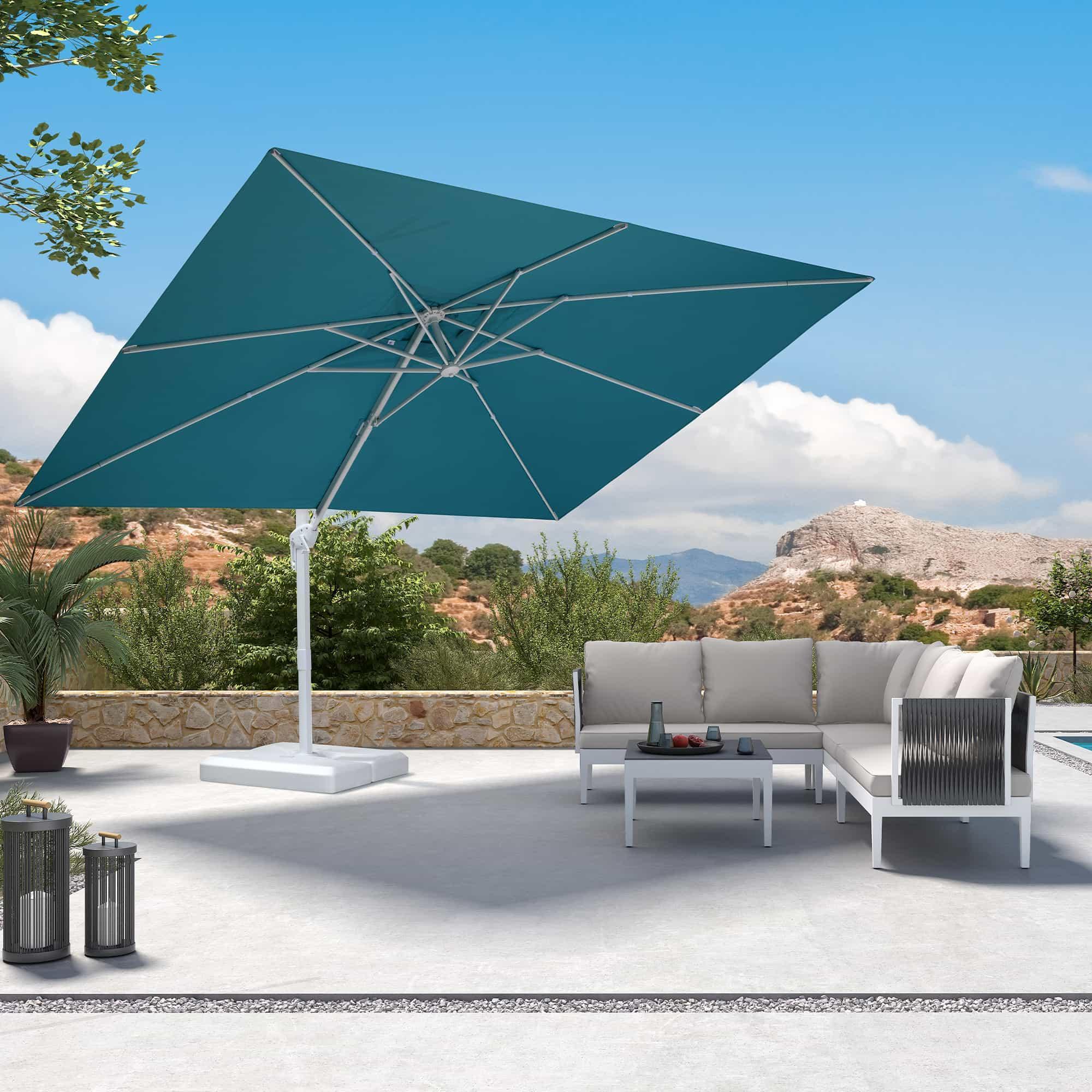PURPLE LEAF White Outdoor Patio Umbrella Economical Large Patio Umbrellas - Image 113