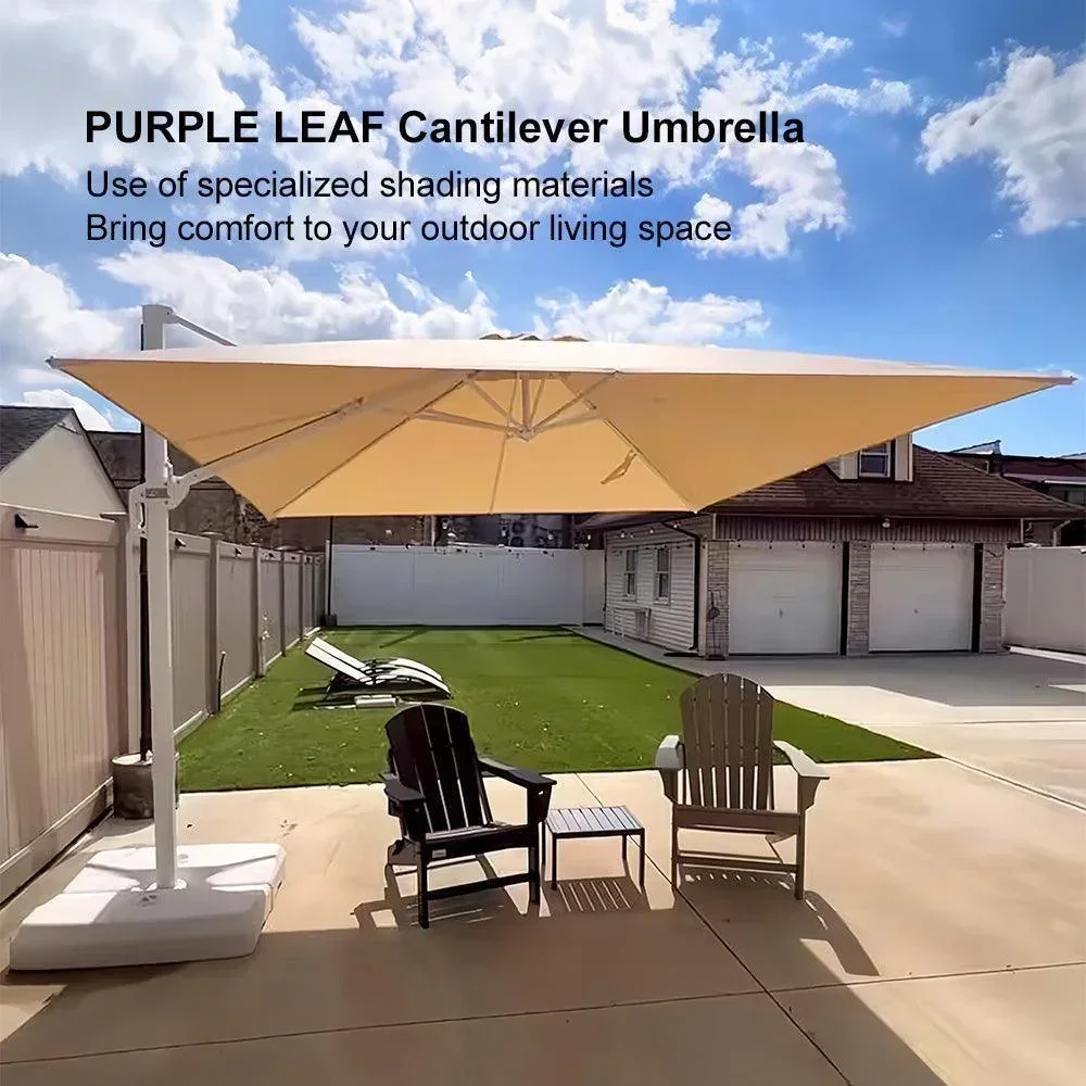 PURPLE LEAF White Outdoor Patio Umbrella Economical Large Patio Umbrellas - Image 191