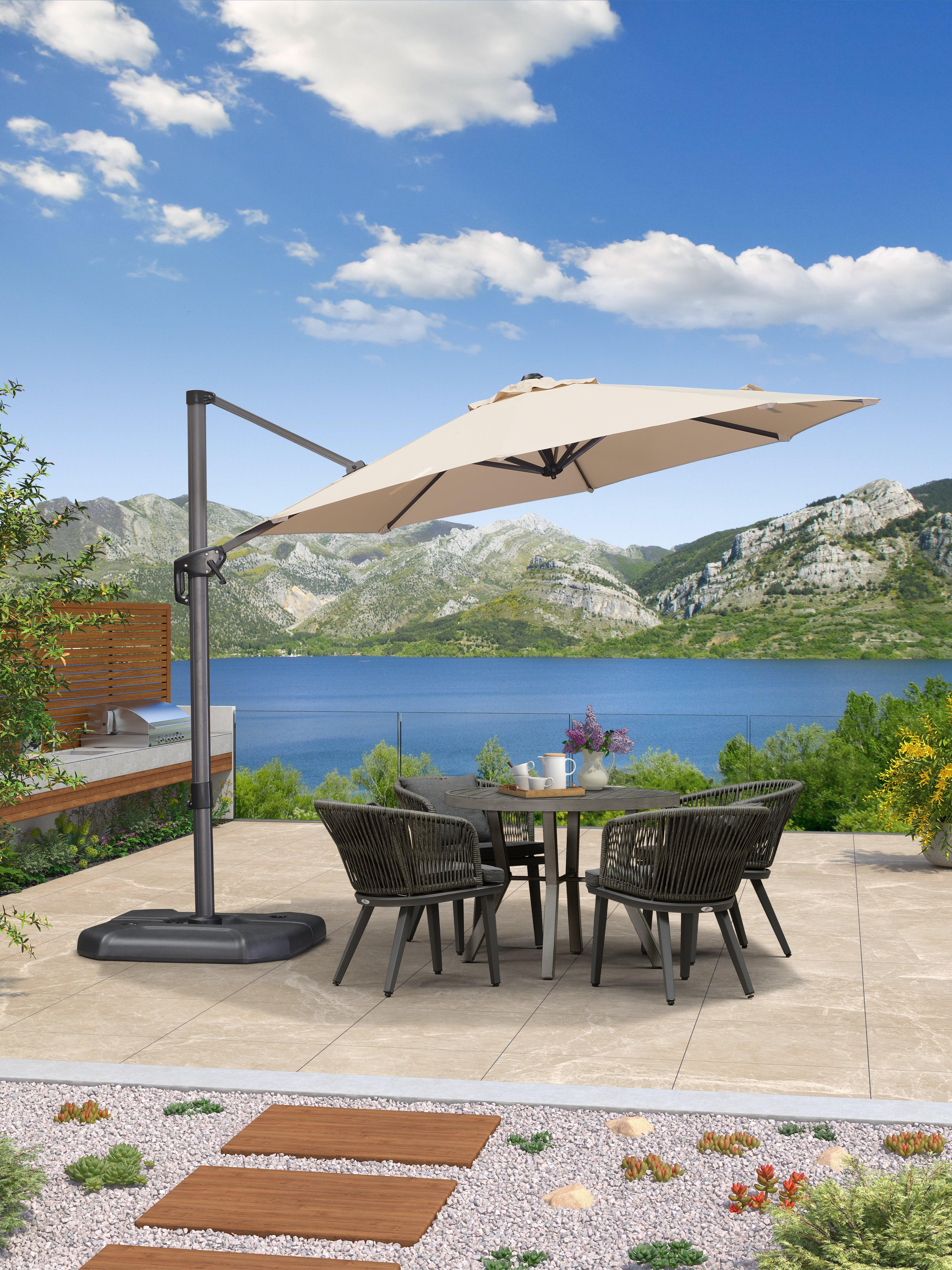 Clearance - PURPLE LEAF OPEN BOX 10 / 11 ft Patio Outdoor Garden Umbrella - Image 38