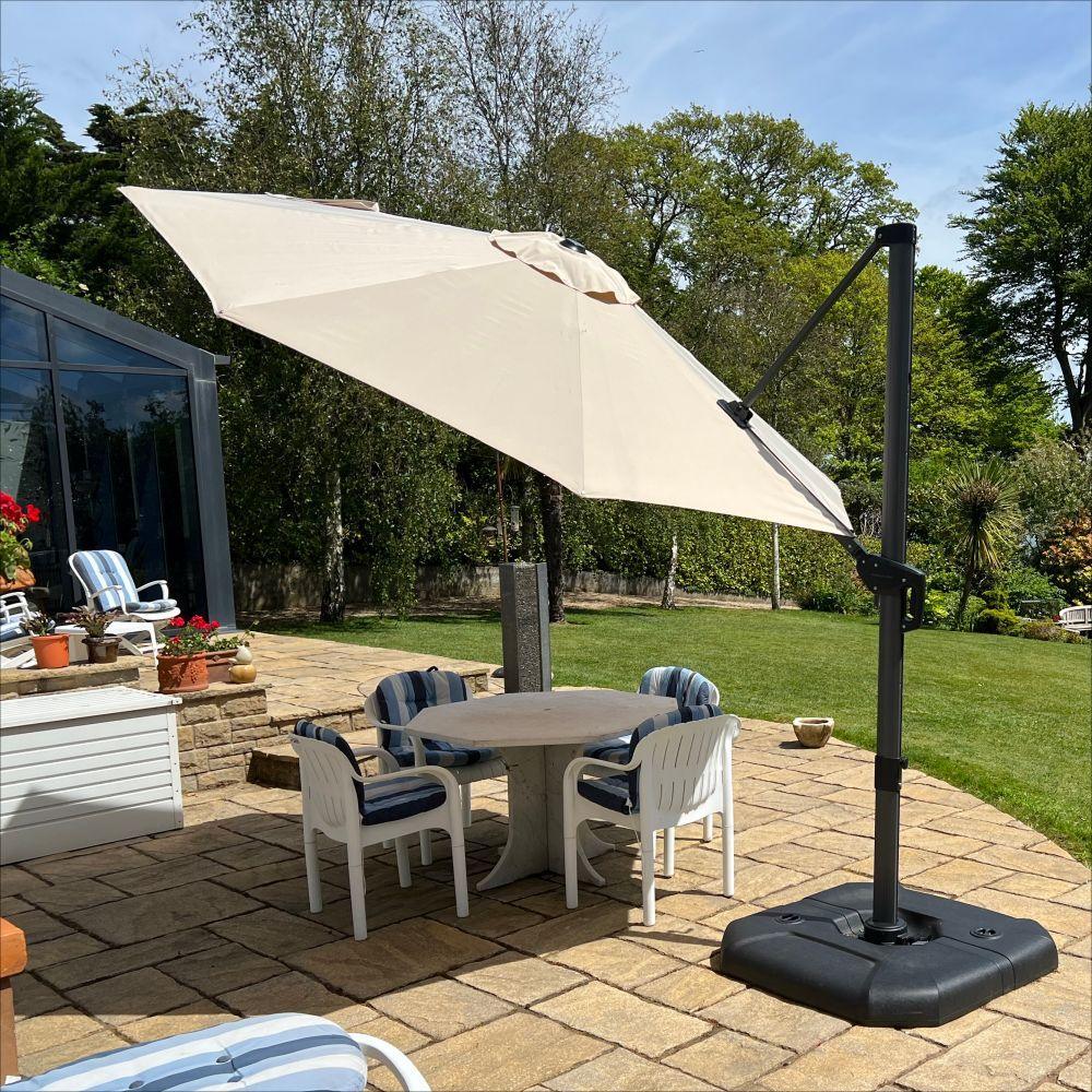 Clearance - PURPLE LEAF OPEN BOX 10 / 11 ft Patio Outdoor Garden Umbrella - Image 49