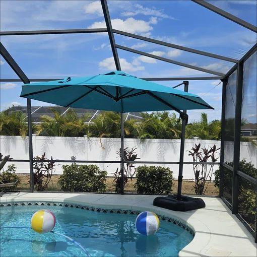 Clearance - PURPLE LEAF OPEN BOX 10 / 11 ft Patio Outdoor Garden Umbrella - Image 52