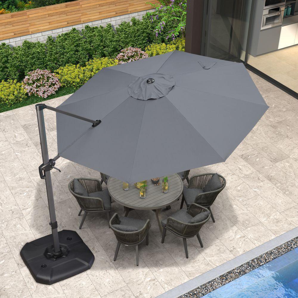 Clearance - PURPLE LEAF OPEN BOX 10 / 11 ft Patio Outdoor Garden Umbrella - Image 70