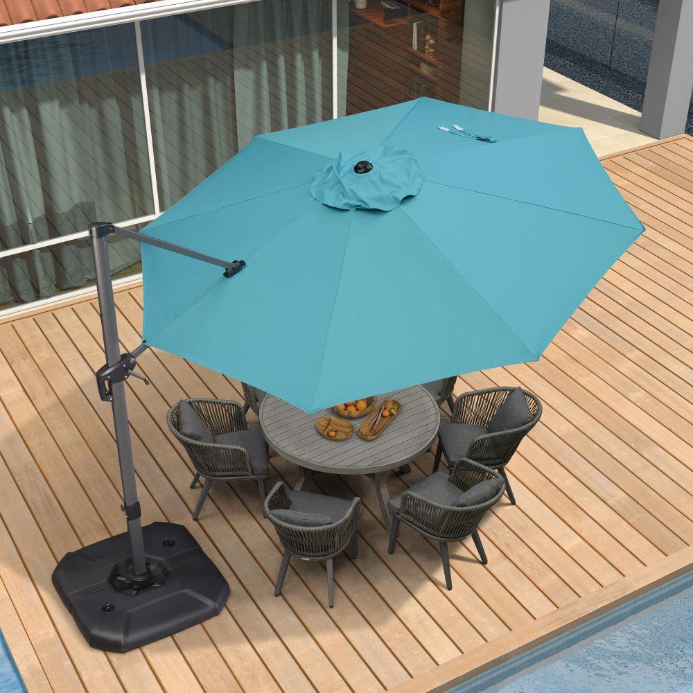 Clearance - PURPLE LEAF OPEN BOX 10 / 11 ft Patio Outdoor Garden Umbrella - Image 74