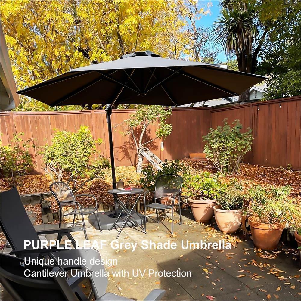 Clearance - PURPLE LEAF OPEN BOX 10 / 11 ft Patio Outdoor Garden Umbrella - Image 116