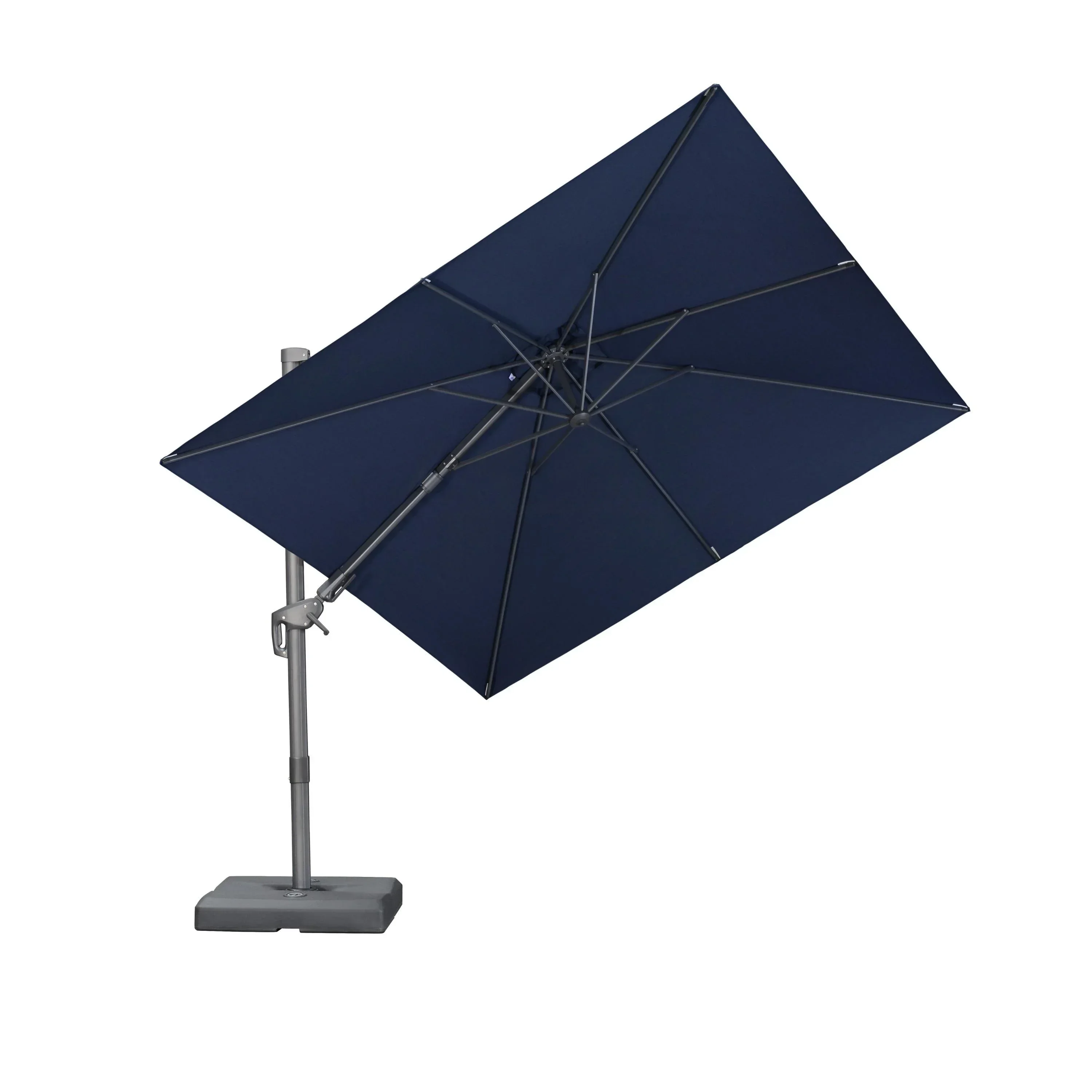 PURPLE LEAF UV Resistant Left-right Tilting Patio Umbrella Swivel Outdoor Umbrella - Image 11