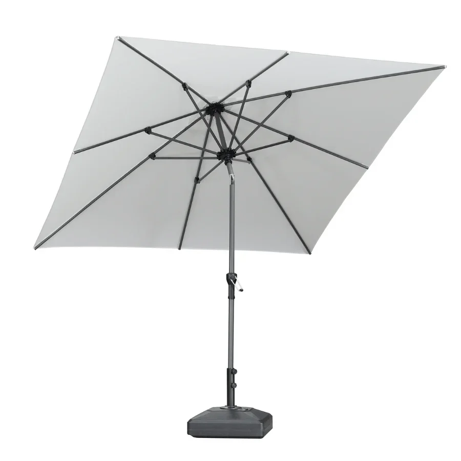 PURPLE LEAF Porch Table Umbrella with Crank and Tilt, Market Patio Umbrella - Image 102