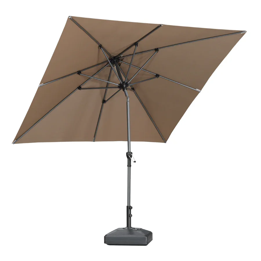 PURPLE LEAF Porch Table Umbrella with Crank and Tilt, Market Patio Umbrella - Image 103
