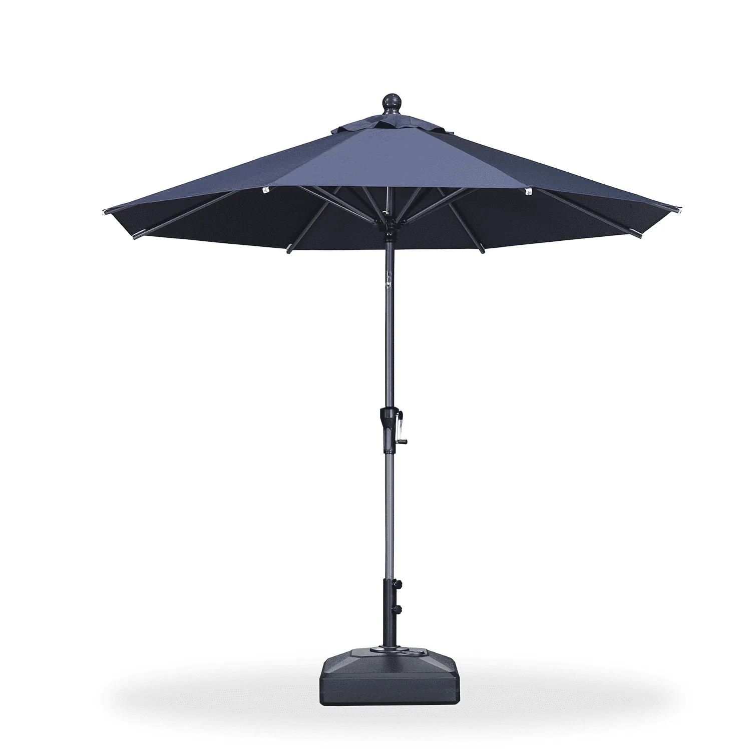 PURPLE LEAF Porch Table Umbrella with Crank and Tilt, Market Patio Umbrella - Image 18