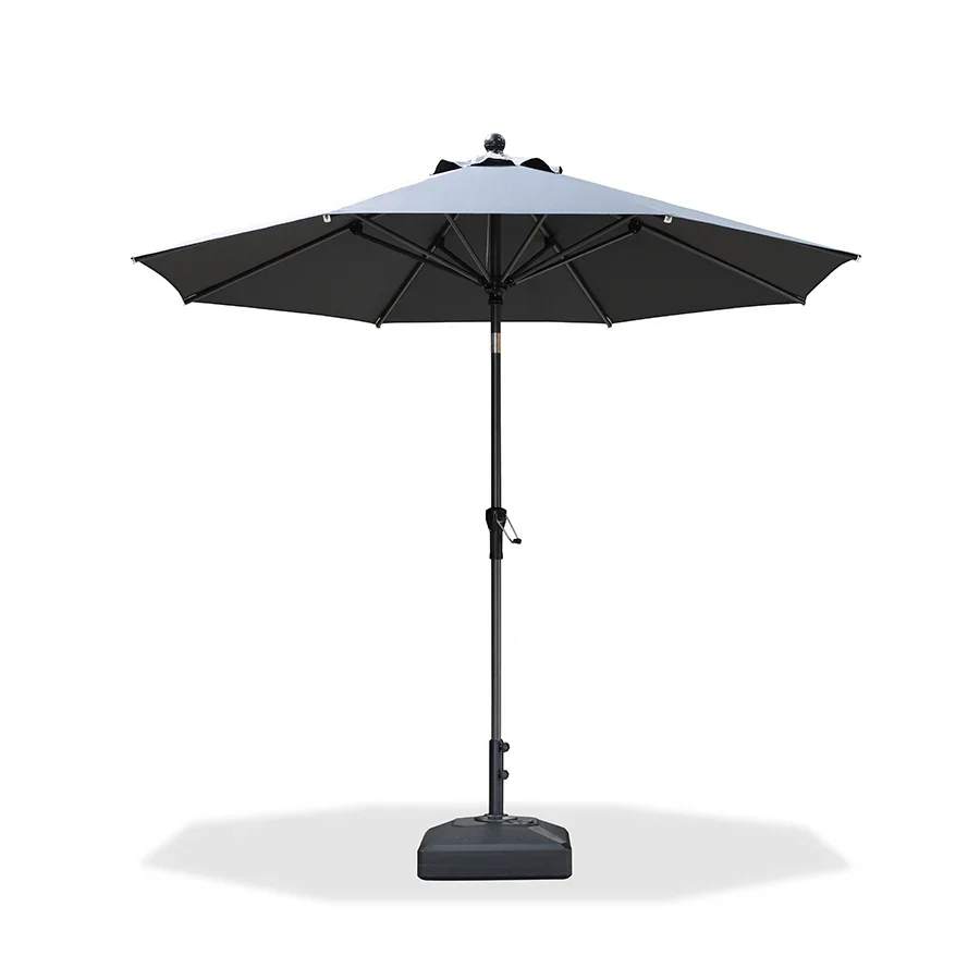PURPLE LEAF Porch Table Umbrella with Crank and Tilt, Market Patio Umbrella - Image 214