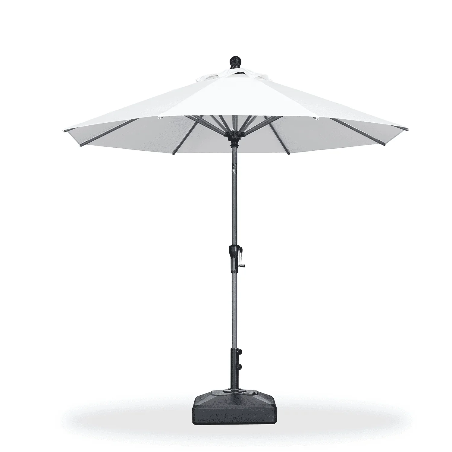 PURPLE LEAF Porch Table Umbrella with Crank and Tilt, Market Patio Umbrella - Image 23