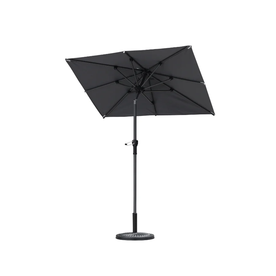 PURPLE LEAF Porch Table Umbrella with Crank and Tilt, Market Patio Umbrella - Image 241