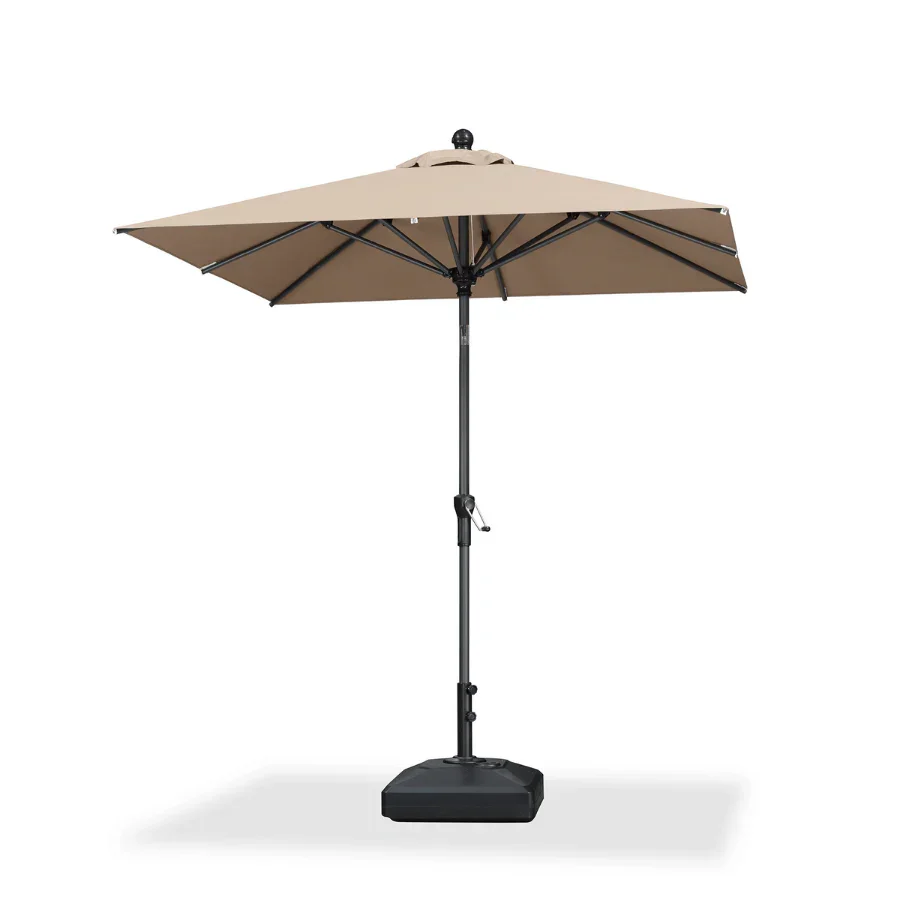 PURPLE LEAF Porch Table Umbrella with Crank and Tilt, Market Patio Umbrella - Image 66