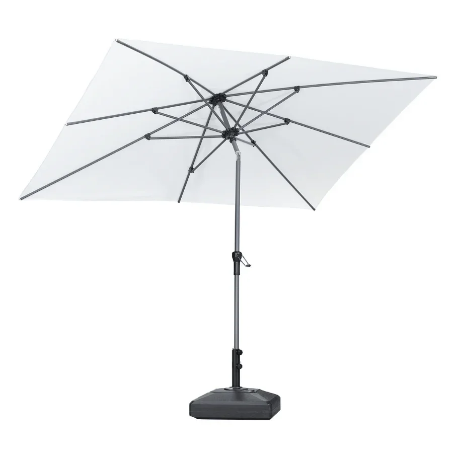 PURPLE LEAF Porch Table Umbrella with Crank and Tilt, Market Patio Umbrella - Image 94
