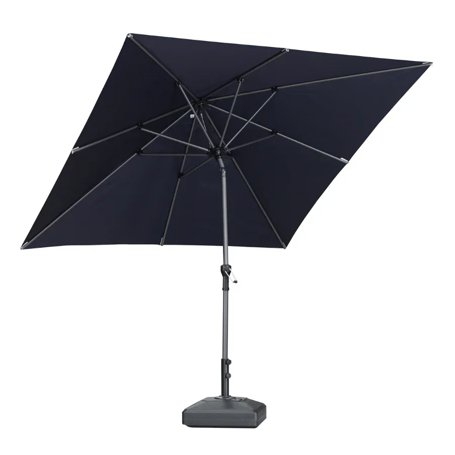 PURPLE LEAF Porch Table Umbrella with Crank and Tilt, Market Patio Umbrella - Image 97