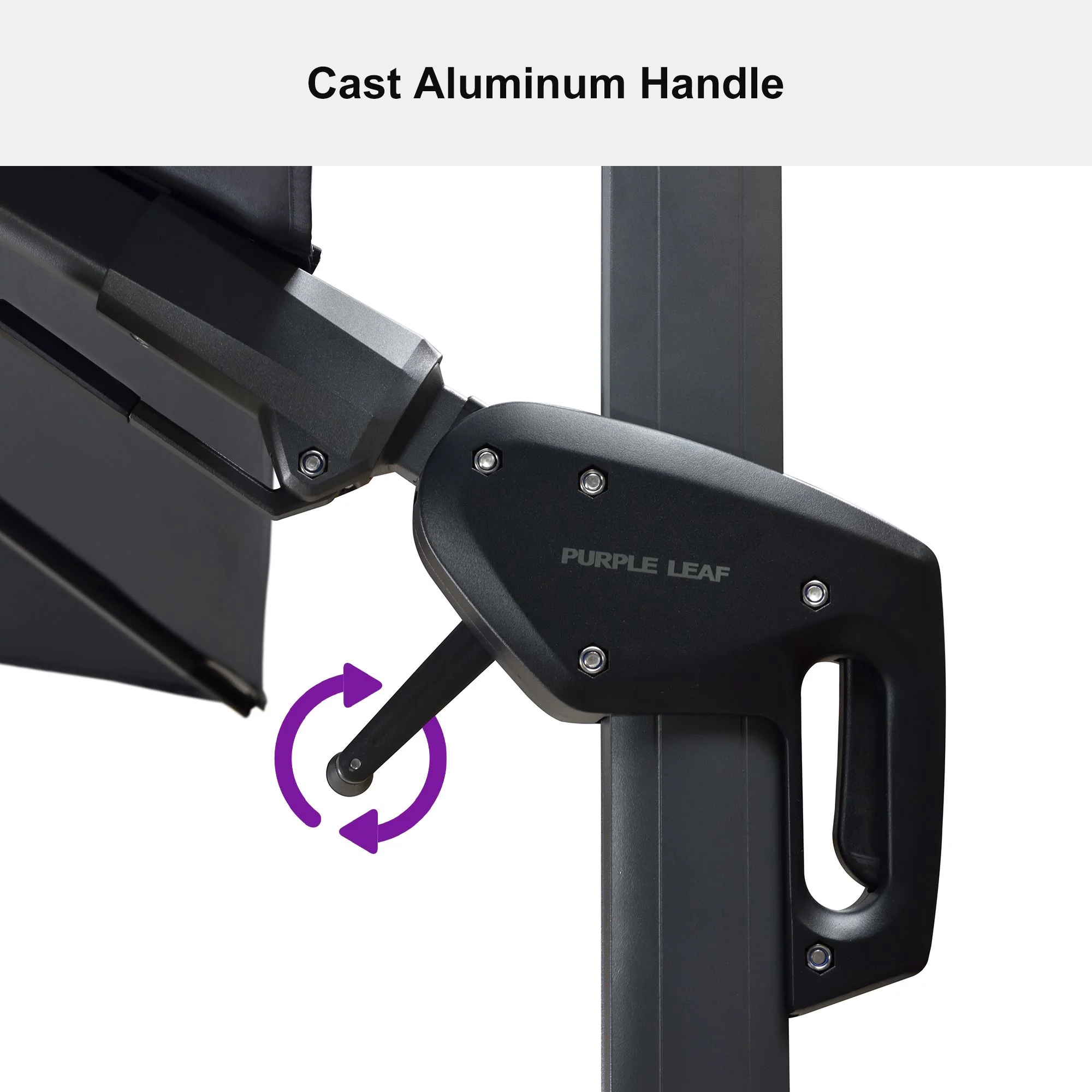 PURPLE LEAF Best Value Cantilever Patio Umbrella with Left-Right Tilt and 360° Swivel - Image 235